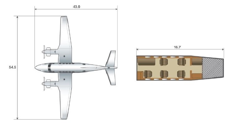 бизнес джет Beechcraft King Air 200