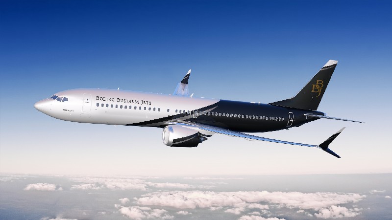 бизнес джет Boeing Business Jet (BBJ) в Украине
