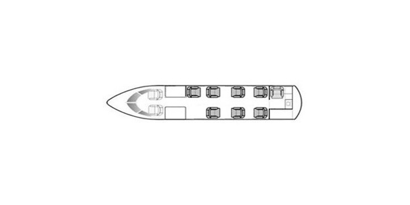 бизнес джет Cessna Citation II