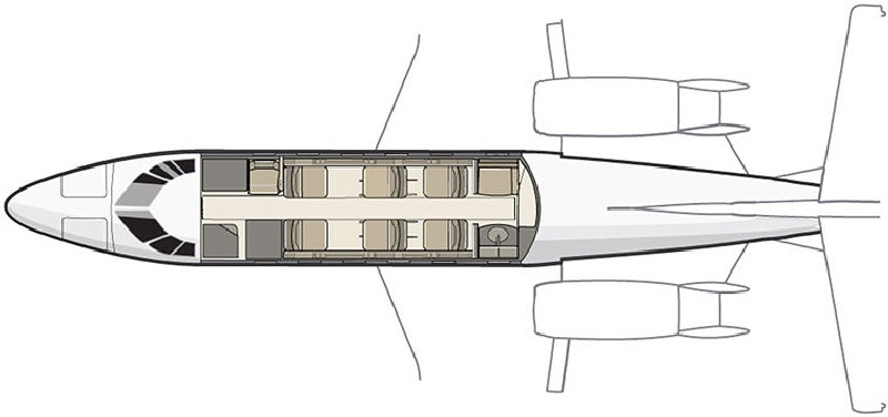 бизнес джет Cessna Citation XLS