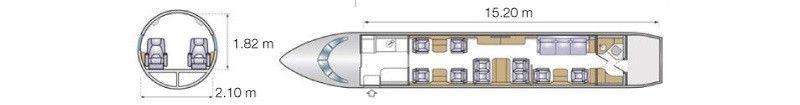 бизнес джет Embraer Legacy 600